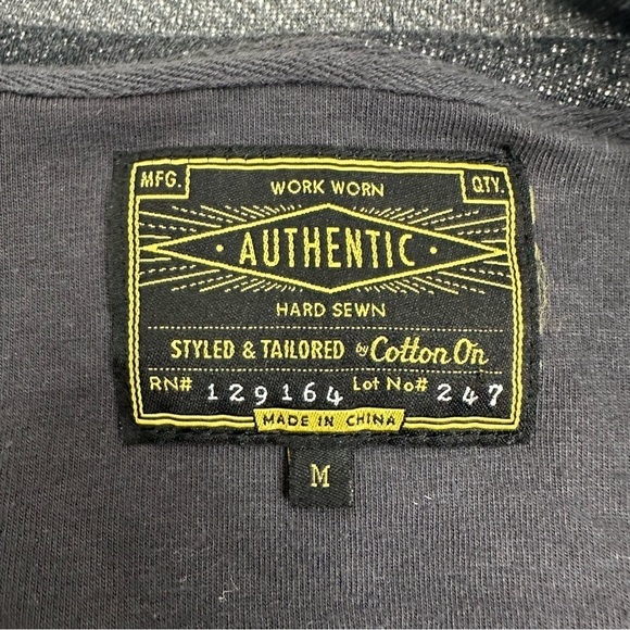 Cotton On Women’s Size Medium Dark Gray Jersey Cotton Blazer - Picture 10 of 13